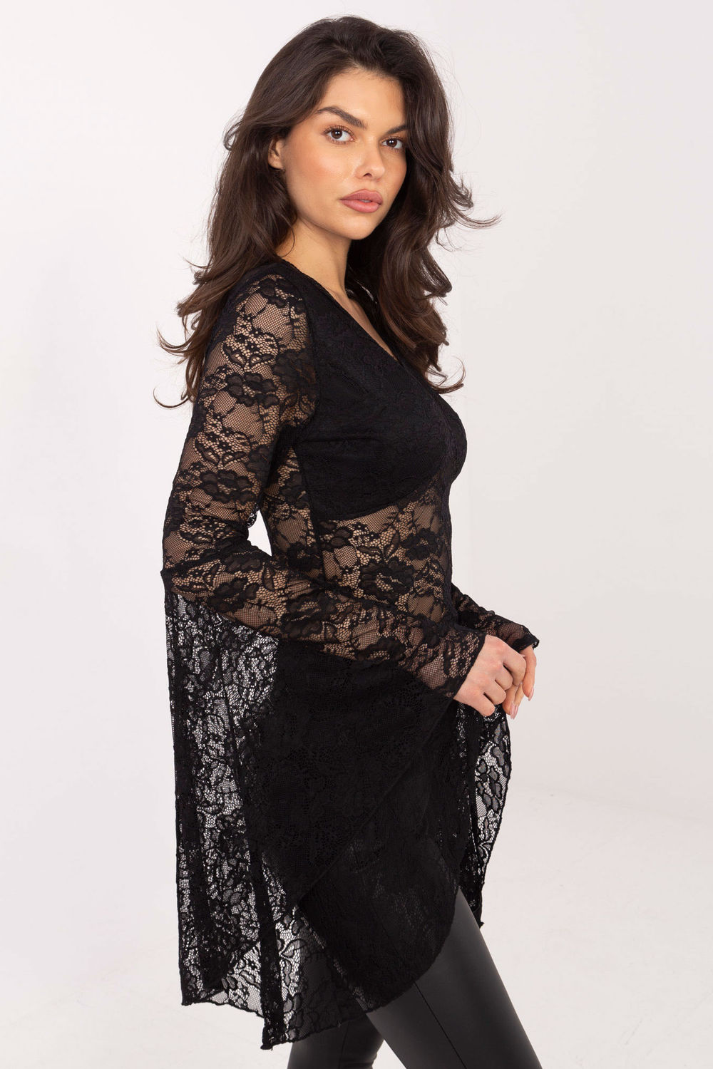 Kanten blouse model 222812 Factory Price - Afbeelding 4