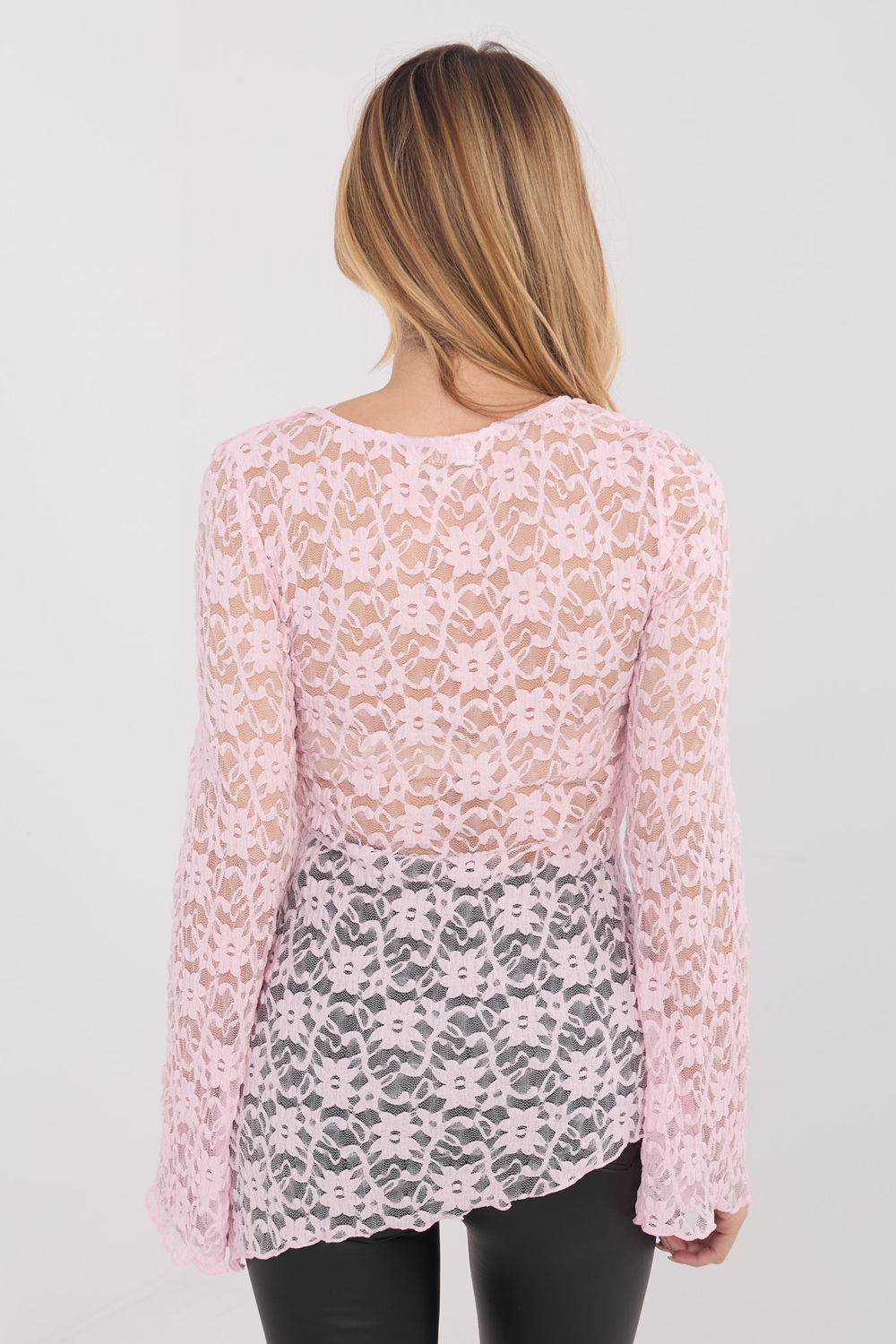 Kanten blouse model 222818 Factory Price - Afbeelding 3