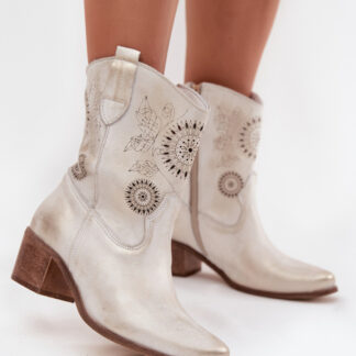 Laarsjes met hoge hak model 222959 Step in style