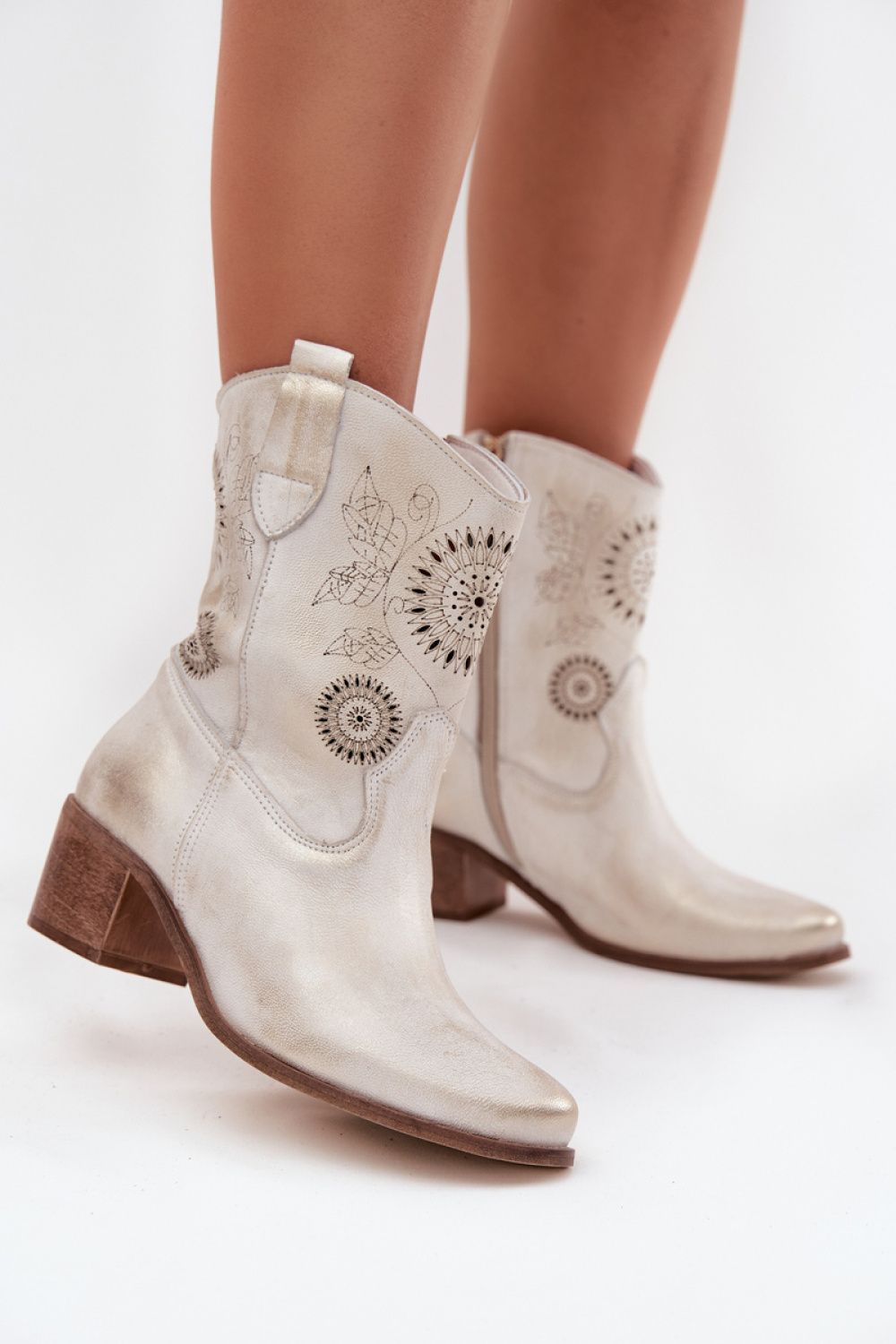 Laarsjes met hoge hak model 222959 Step in style