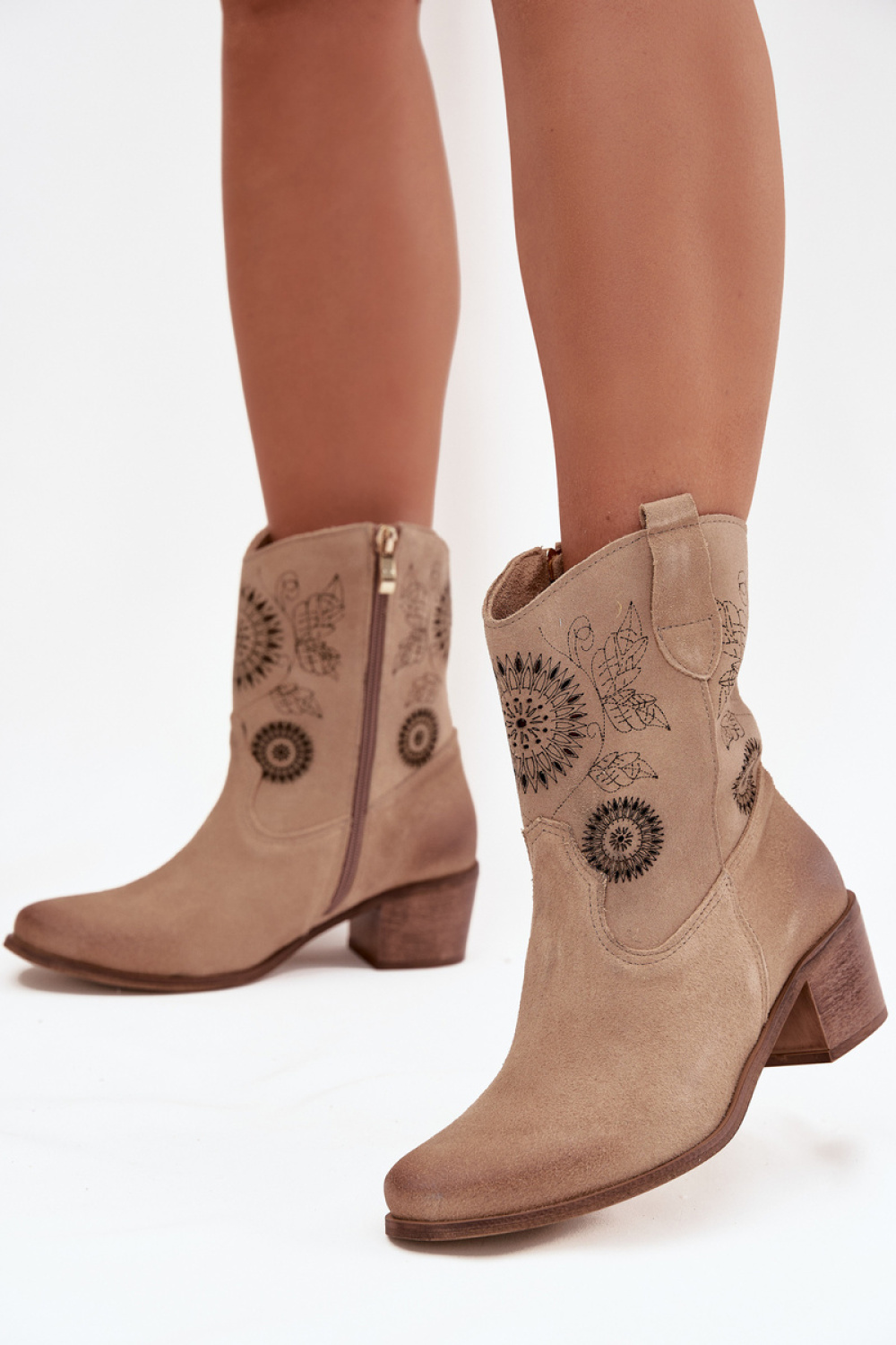 Laarsjes met hoge hak model 222961 Step in style