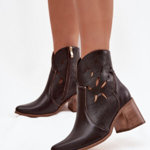 Laarsjes met hoge hak model 222963 Step in style
