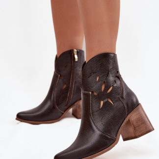 Laarsjes met hoge hak model 222963 Step in style