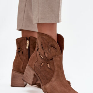 Laarsjes met hoge hak model 222964 Step in style