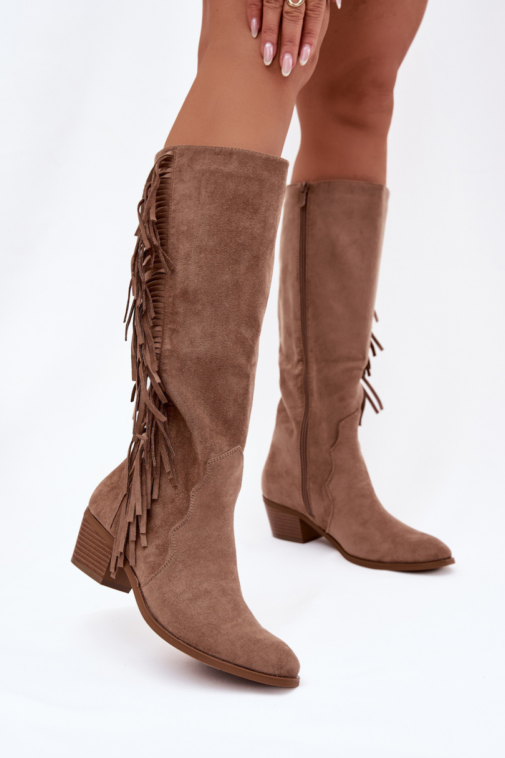 Laarzen met hoge hakken model 223001 Step in style