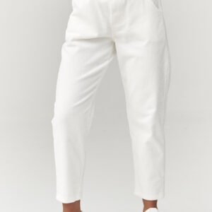 corduroy broek model 223242 Makadamia