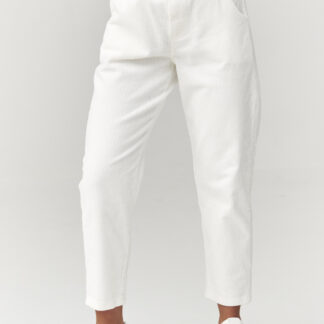 corduroy broek model 223242 Makadamia