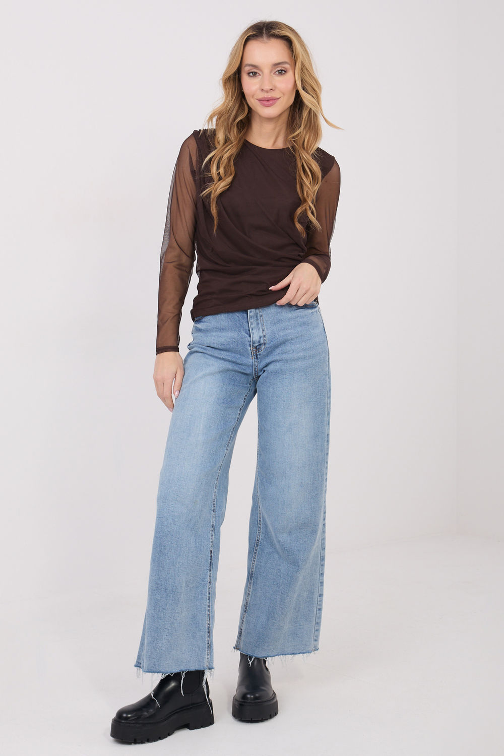 blouse model 223341 Italy Moda