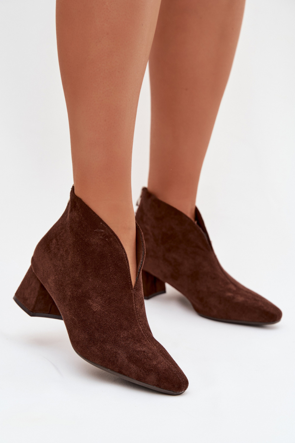 Laarsjes met hoge hak model 223589 Step in style