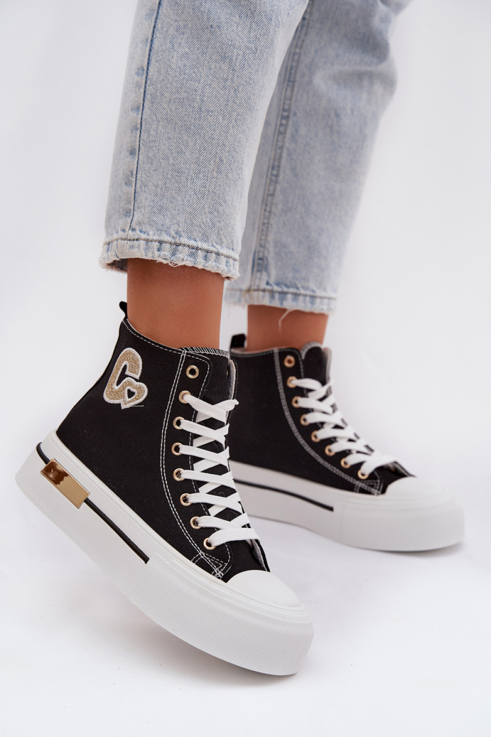 Platform sneakers model 223602 Step in style