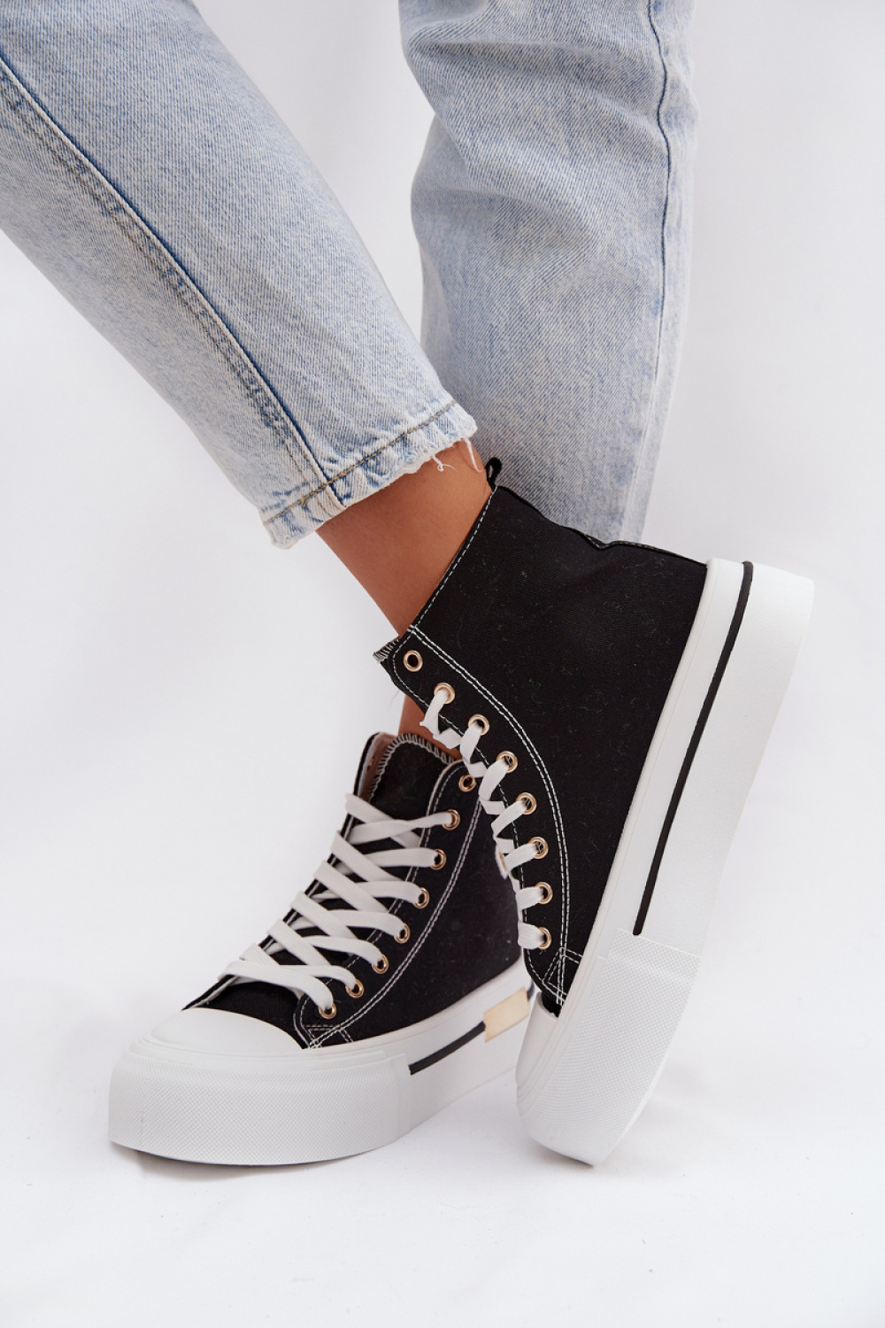 Platform sneakers model 223602 Step in style - Afbeelding 3