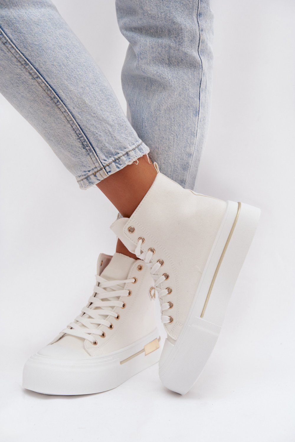 Platform sneakers model 223604 Step in style - Afbeelding 3