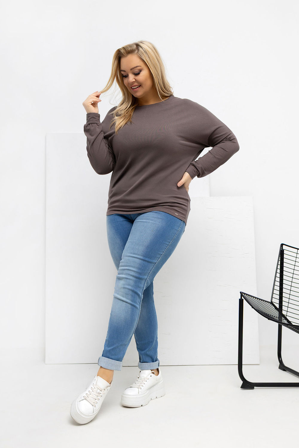 Plus size blouse model 223922 Relevance - Afbeelding 2