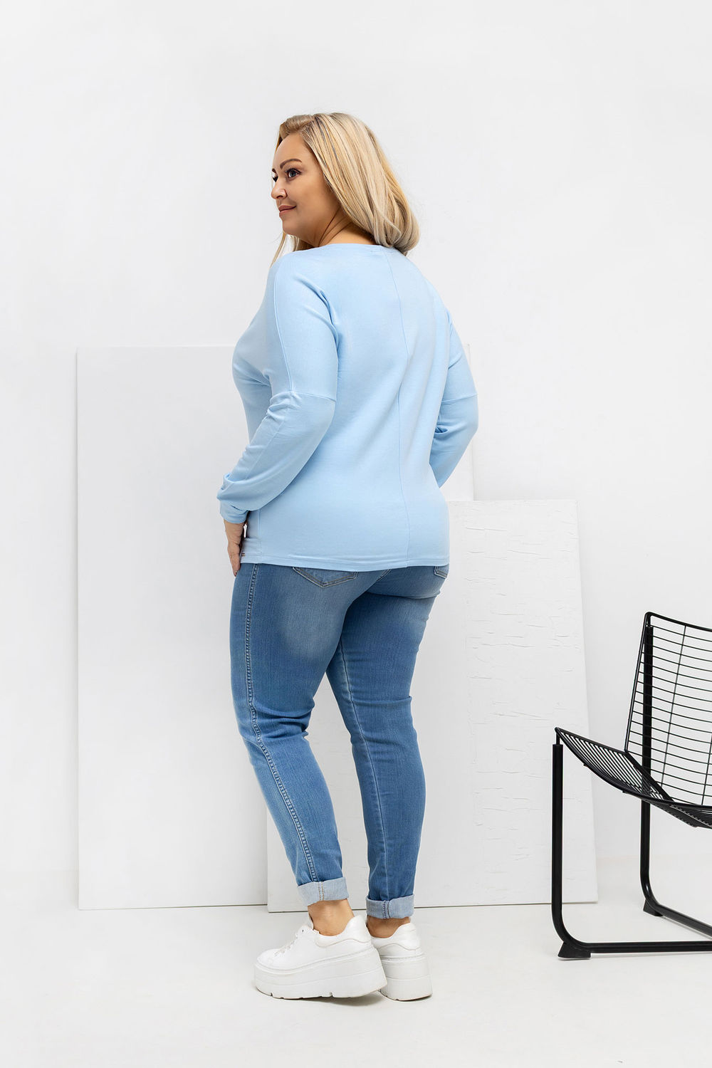 Plus size blouse model 223924 Relevance - Afbeelding 3