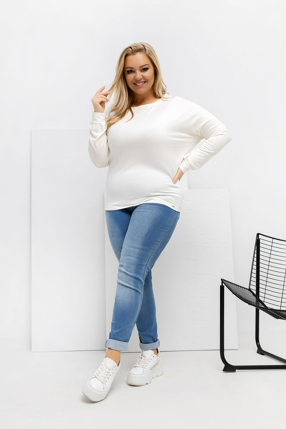 Plus size blouse model 223925 Relevance - Afbeelding 2