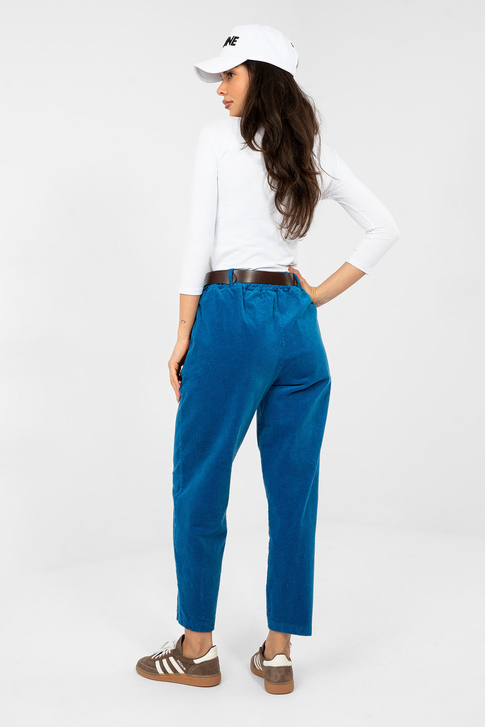 corduroy broek model 224058 Italy Moda - Afbeelding 3