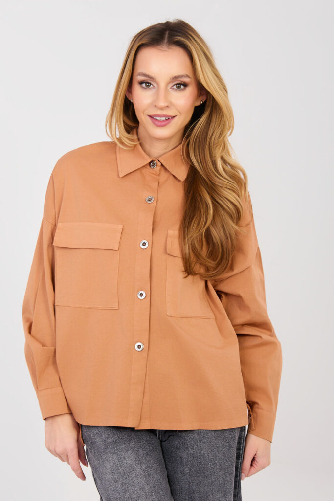 Overhemd met lange mouwen model 224201 Italy Moda