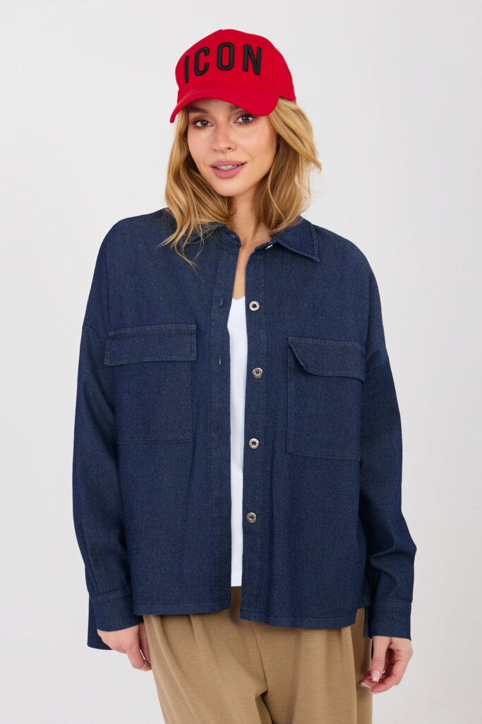 Overhemd met lange mouwen model 224205 Italy Moda