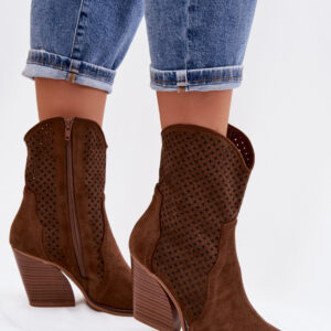 Laarsjes met hoge hak model 224238 Step in style