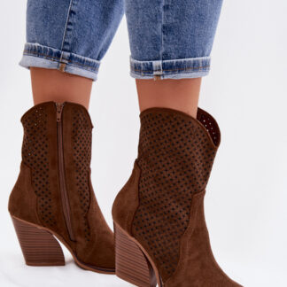 Laarsjes met hoge hak model 224238 Step in style