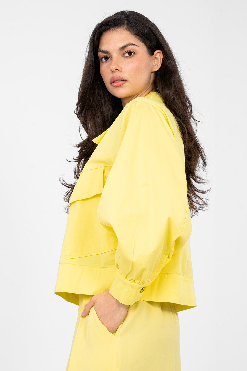 Overhemd met lange mouwen model 224291 Rue Paris - Afbeelding 2
