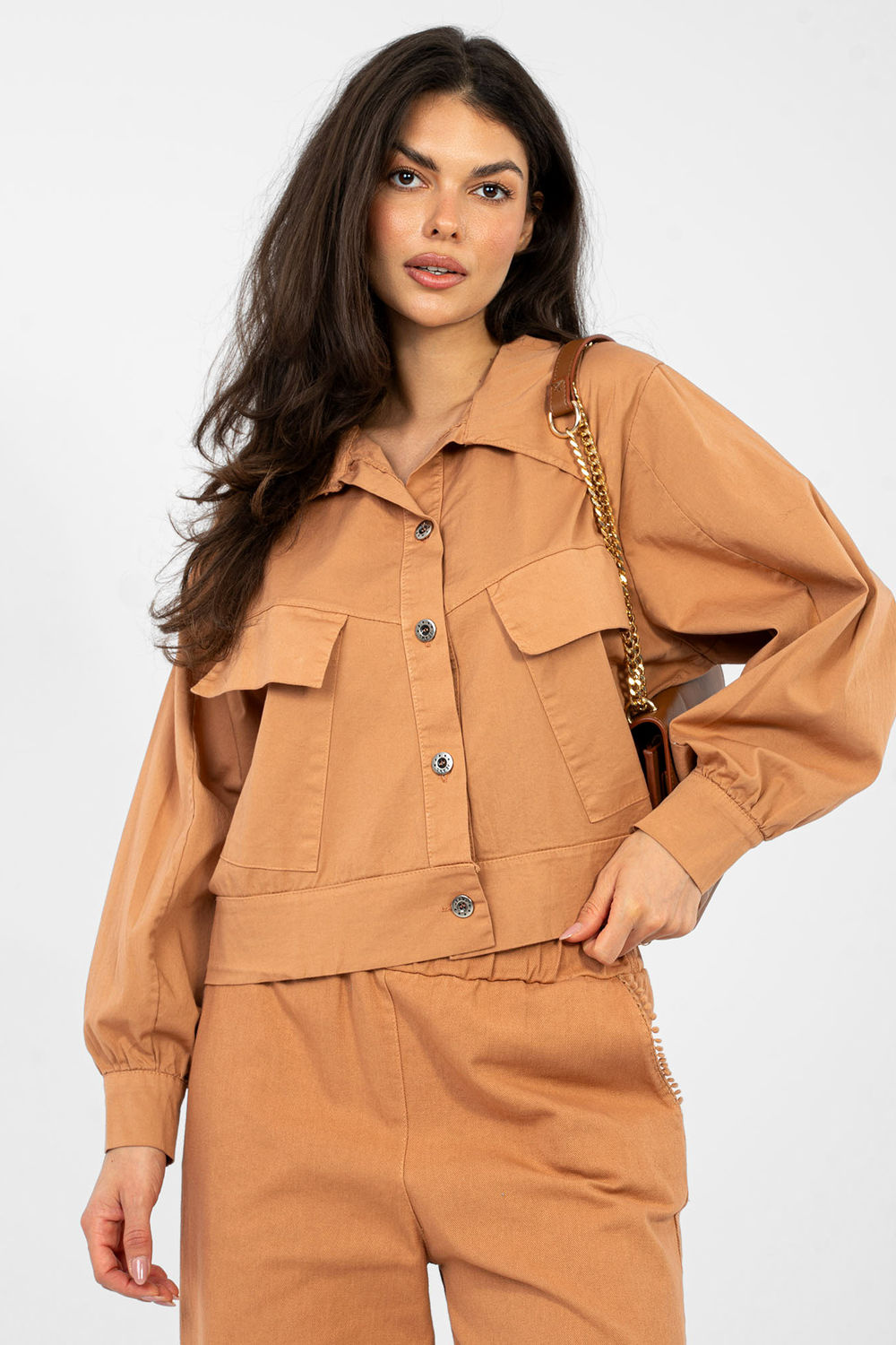Overhemd met lange mouwen model 224292 Rue Paris