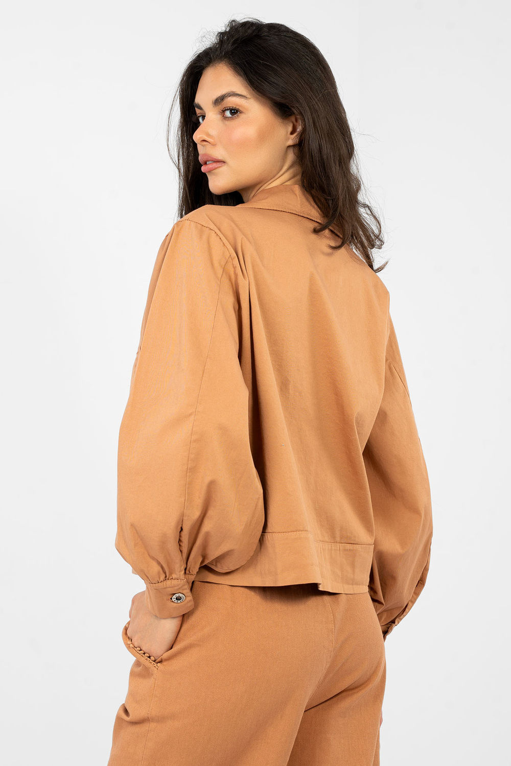 Overhemd met lange mouwen model 224292 Rue Paris - Afbeelding 3