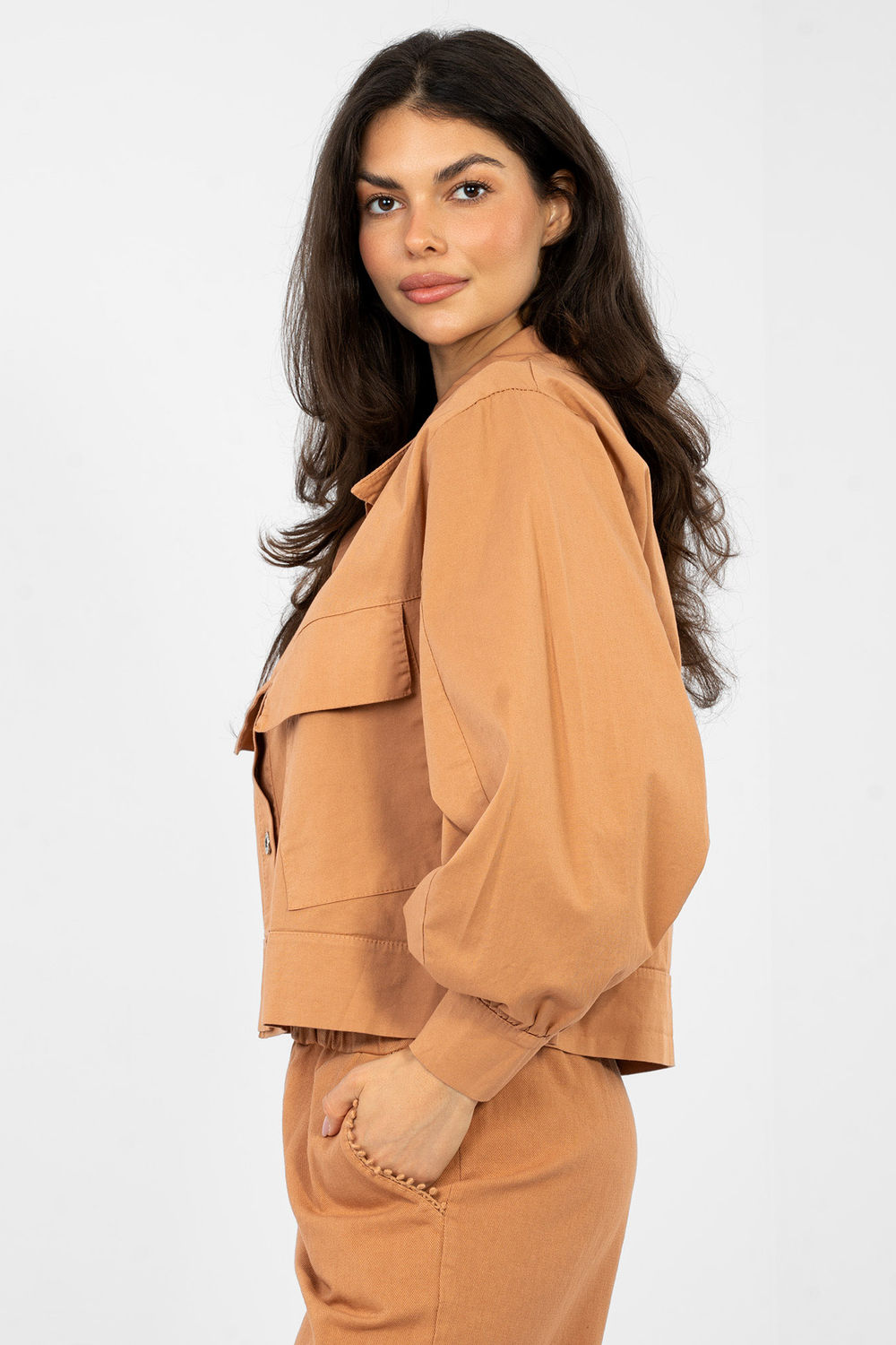 Overhemd met lange mouwen model 224292 Rue Paris - Afbeelding 4