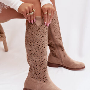 Opengewerkte laarzen model 224439 Step in style