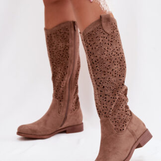 Opengewerkte laarzen model 224442 Step in style