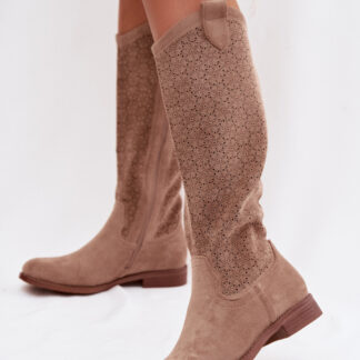 Opengewerkte laarzen model 224443 Step in style
