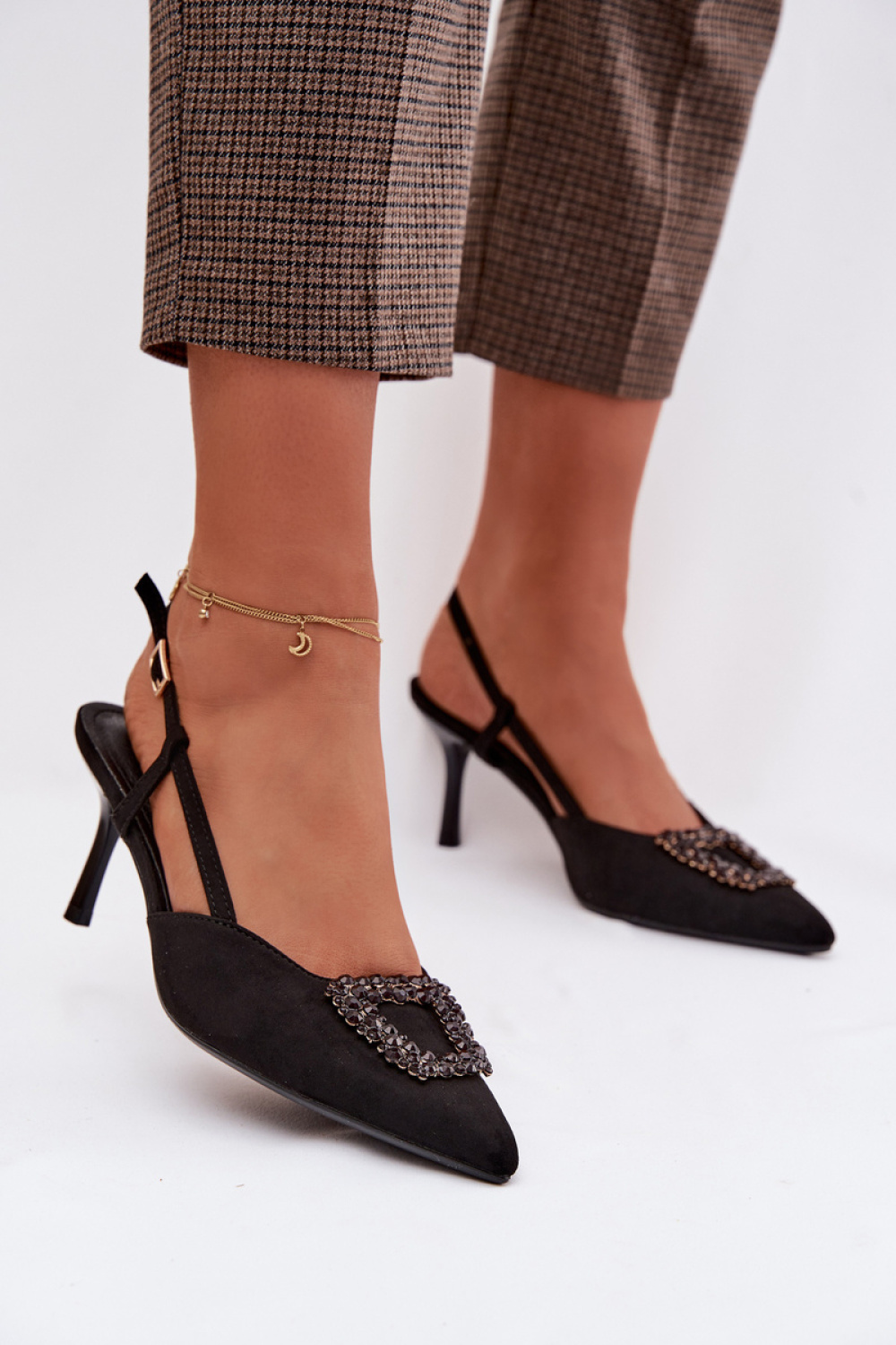 sandalen op hak model 224464 Step in style