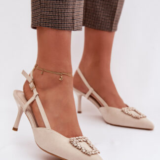 sandalen op hak model 224466 Step in style