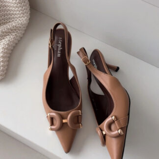 sandalen op hak model 224500 Step in style