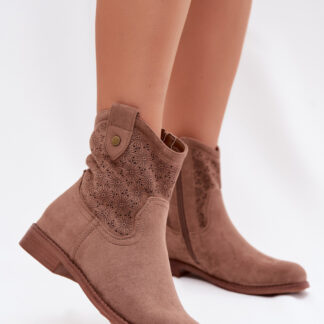 Laarsjes met hoge hak model 224618 Step in style