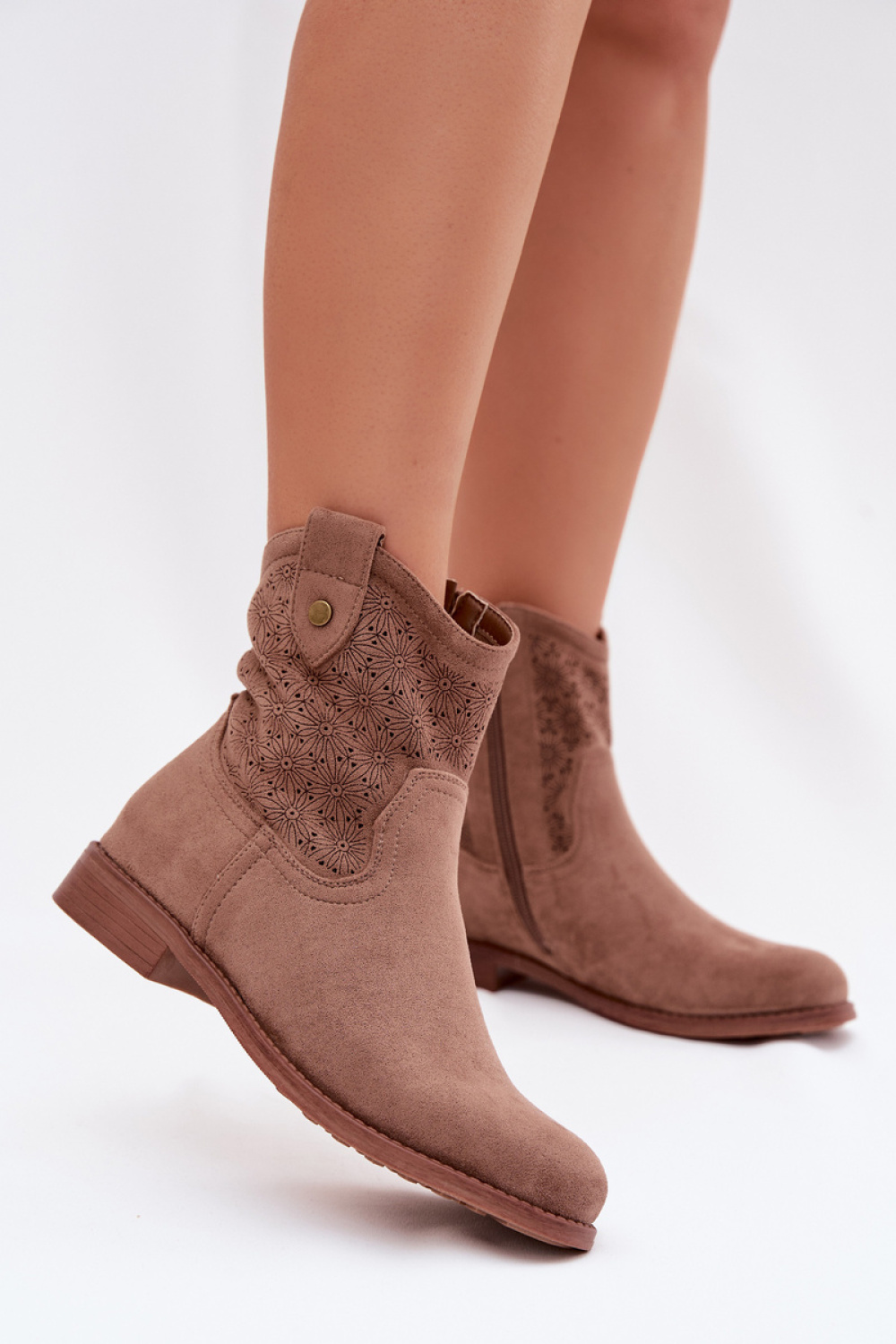 Laarsjes met hoge hak model 224618 Step in style