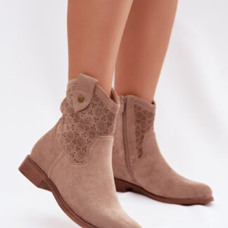 Laarsjes met hoge hak model 224619 Step in style