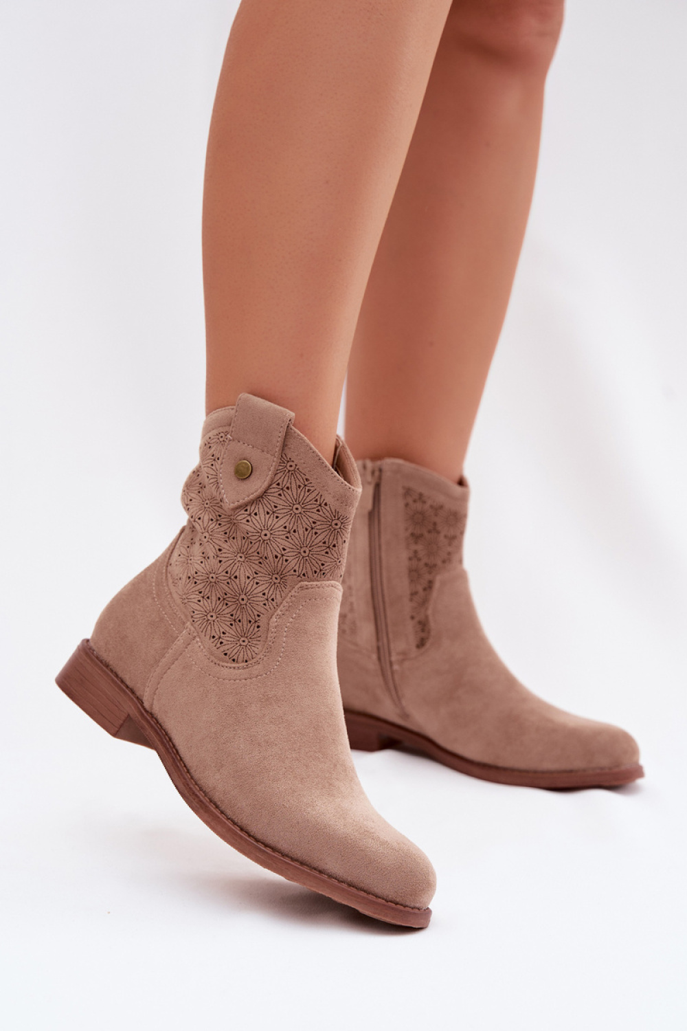 Laarsjes met hoge hak model 224619 Step in style