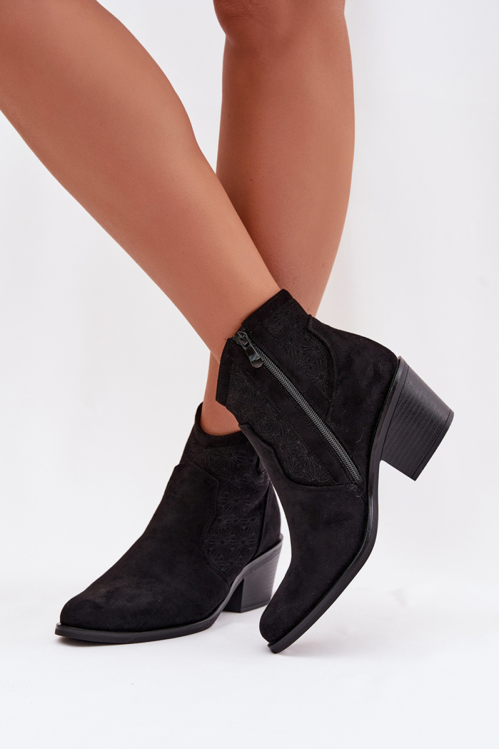 Laarsjes met hoge hak model 224621 Step in style