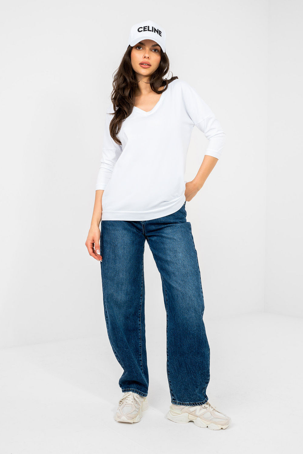 blouse model 224650 Rue Paris - Afbeelding 2
