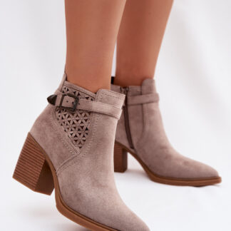 Laarsjes met hoge hak model 224702 Step in style
