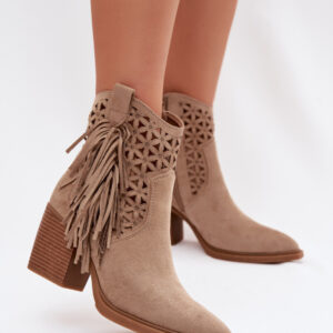 Laarsjes met hoge hak model 224705 Step in style