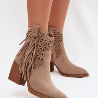 Laarsjes met hoge hak model 224705 Step in style