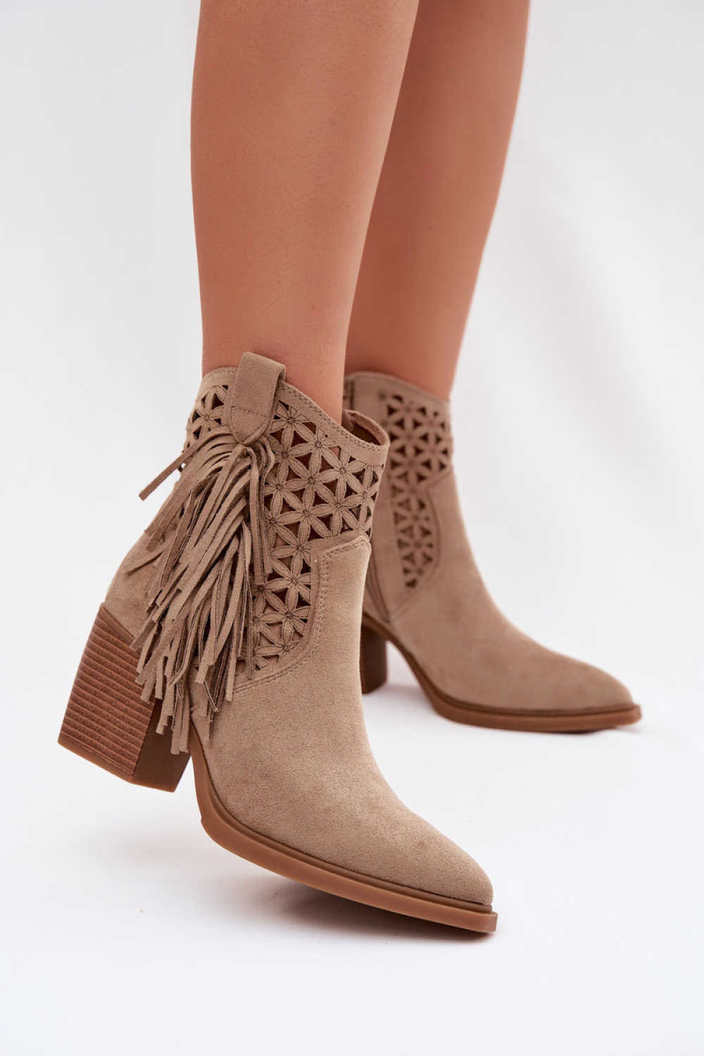 Laarsjes met hoge hak model 224705 Step in style