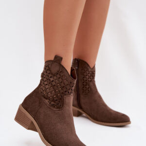 Laarsjes met hoge hak model 224707 Step in style
