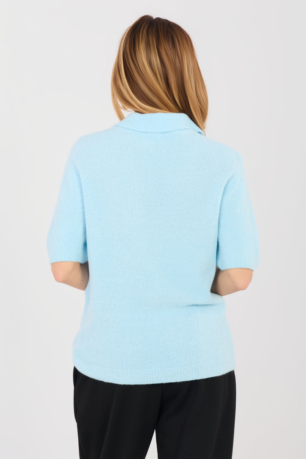 Trui met korte mouwen model 224865 Italy Moda - Afbeelding 3
