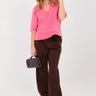 Trui met korte mouwen model 224868 Italy Moda