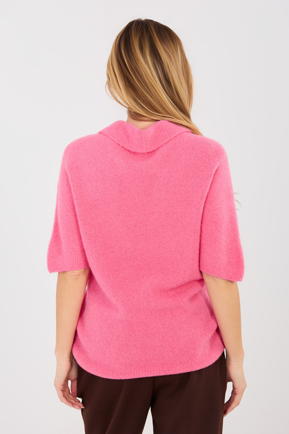 Trui met korte mouwen model 224868 Italy Moda - Afbeelding 3