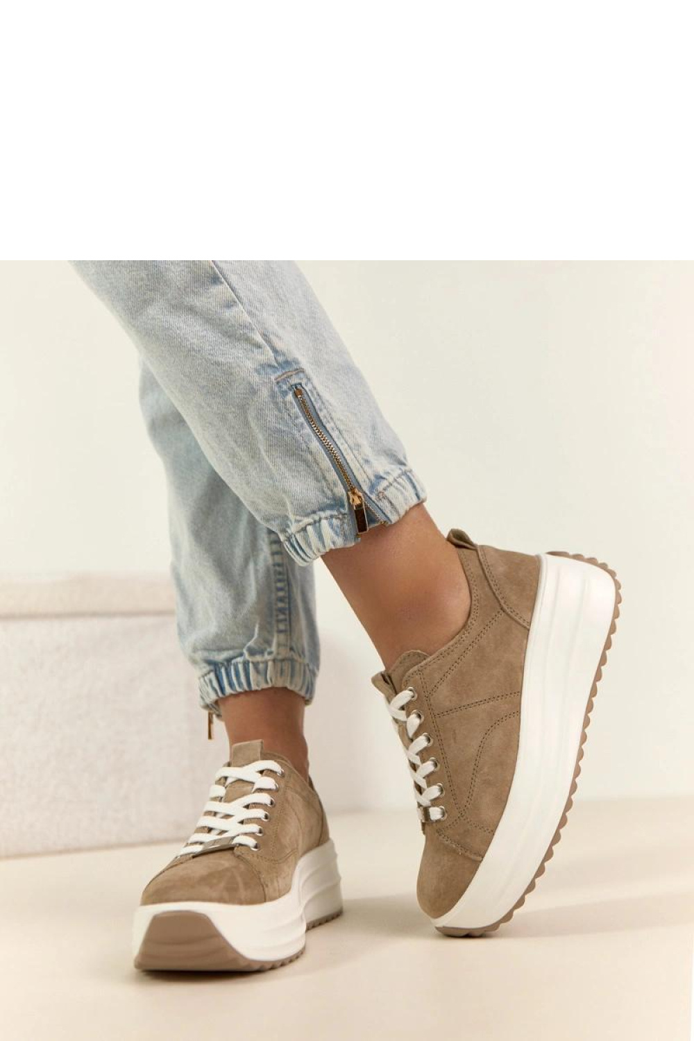 Sportchoenen op een platform model 224956 Solea - Afbeelding 3