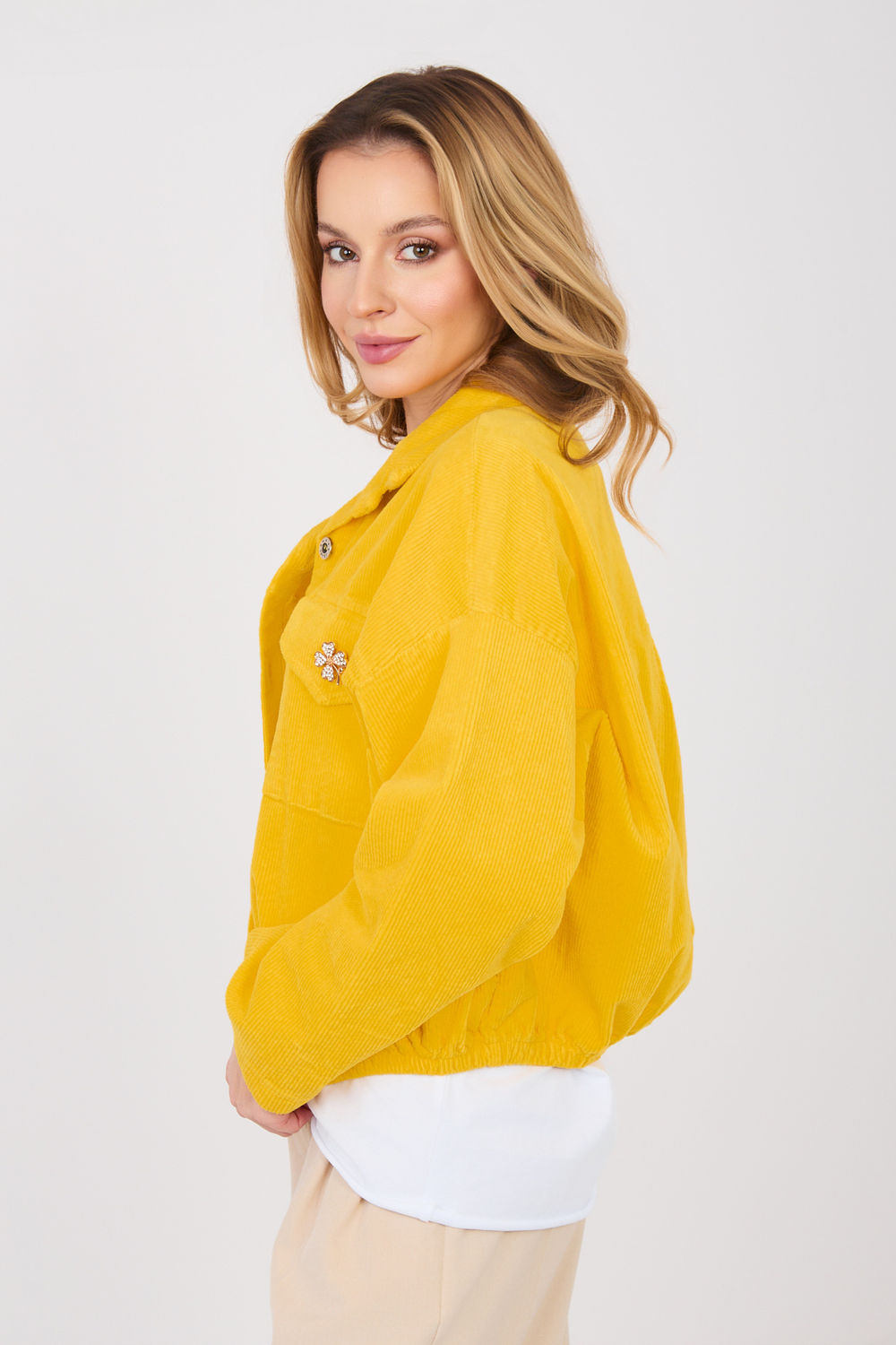 Corduroyjas model 224982 Rue Paris - Afbeelding 2